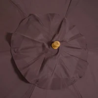 Outsunny Umbrela din Lemn Umbrela Soare pentru Extern pentru Gradina Φ250 cm(m-9)