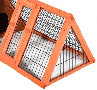 PawHut cusca lemn de brad, pentru iepuri, 118x50x45cm(m-11)