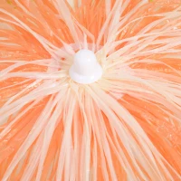 Outsunny Umbrelă Hawaiană Portabilă, Acoperitoare Ø160cm, Impermeabilă, Înălțime până la 180cm(m-10)