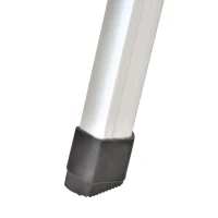 HOMCOM Scara Profesionala din Aluminiu cu 5 Trepte Pliabila si Economie de Spatiu(m-12)