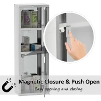 Kleankin dulap pentru medicamente, 20x12x58cm(m-5)