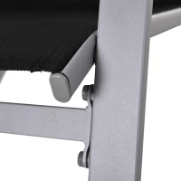 Outsunny scaun balansoar de exterior, 107x60x93cm, negru(m-8)