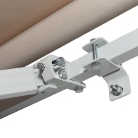 Outsunny Copertina Soare de Exterior cu Brate 3.5x2.5m Reglare cu Manivela(m-9)