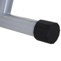 HOMCOM Mini Cyclette de Pedalat pentru Picioare si Brate Fitness a Casa Niveluri Reglabile(m-8)