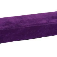 Homcom Trave da Ginnastica per Allenamento Imbottita in Legno, Viola, 210x10x6.5cm(m-13)