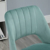 Vinsetto Scaun de Birou Ergonomic pentru Birou cu Inaltime Reglabila Verde(m-10)