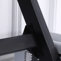 Masa de Birou Gaming Moderna HOMCOM pentru Camera sau Birou cu 2 Orificii pentru Cabluri, 120x60x73cm - Negru(m-8)