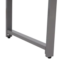 Outsunny Set Mobilier pentru Extern Canapea si Fotolii cu Masuta in PE Rattan si Aluminiu Gri(m-9)