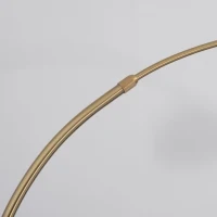 HOMCOM lampa de podea cu abajur, 30x100x167cm, aurie(m-9)