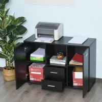 Vinsetto Dulap Mobil pentru Birou – 4 Roti(m-2)