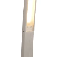 HOMCOM Lampa de Podea tip Arc cu 86cm de Lumini LED pentru Sufragerie sau Birou(m-12)