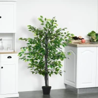 Outsunny Arbore Artificial Banyan 145 cm – Decor pentru Interior & Exterior(m-11)