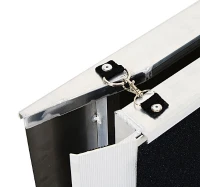 Pawhut Rampa Auto pentru Caini Pliabila din Aliaj de Aluminiu, 183x38x5cm(m-10)