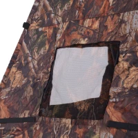 Outsunny Cort Camo Pop Up pentru 2 Persoane pentru Vanat si Fotografie in Tesatura Oxford,170x170x195cm(m-4)