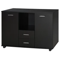 Vinsetto Dulap Mobil pentru Birou – 4 Roti(m-1)