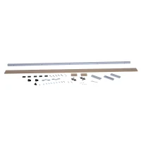Homcom Kit Feronerie Rustic – 6 Piese pentru Usi Glisante din Lemn(m-5)