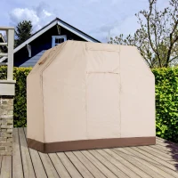 Outsunny Prelata pentru Barbecue Mobilier de Extern Impermeabil in Oxford, 185x71x130cm(m-2)