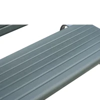 Outsunny Bancuta Balansoar de Gradina din Metal si Plastic Gri(m-9)