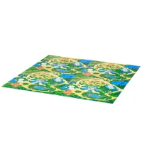 HOMCOM covor puzzle 36 bucati, pentru 3.24㎡, material EVA(m-1)