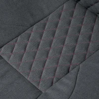 Vinsetto scaun ergonomic de birou si gaming, tapitat textil, gri(m-9)