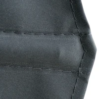 Outsunny Cortina cu Baldachin care se Inchide din Poliester Gri Inchis(m-8)