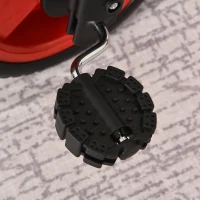 Homcom Tricicleta pentru Copii 3-6 Ani Rosu si Negru cu Pedale si Sa Reglabila(m-9)