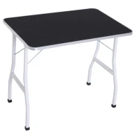 PawHut Masă pentru Toaletat și Tuns Câini sau Pisici Pliabilă, 91.5x61.5x77cm(m-8)