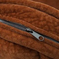 PawHut Canapea pentru Intern pentru Caini cu Perne cu Husa Detasabila Maro 70x48x40cm(m-10)