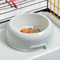 PawHut Cusca pentru Iepuri si Cobai Ridicata cu Roti si Accesorii(m-8)