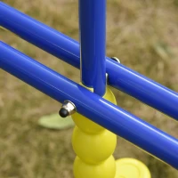 Outsunny Set Legan de Gradina 2 Simple si 1 Dublu Inaltime Reglabila(m-9)