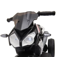 Homcom Motocicleta Electrica 6V – Pentru Copii 3–6 Ani, Neagra(m-9)