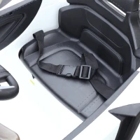 Homcom Masina Sportiva Electrica cu Telecomanda cu Lumini si Muzica Alb(m-6)