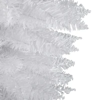 HOMCOM Brad de Craciun artificial 180cm din PVC cu 390 ramuri si baza din plastic(m-9)