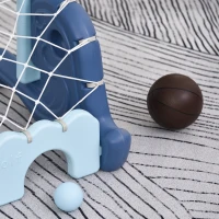 HOMCOM Centru de Activitati pentru Copii 3-6 ani Cos de golf fotbal inaltime reglabila(m-11)