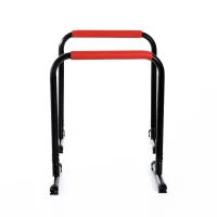 HOMCOM paralele fitness, din tuburi de otel, 73 cm, negre(m-4)
