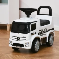 HOMCOM Masina Ride-on pentru copii 12-36 luni cu volan, faruri si sunete(m-10)