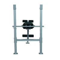 Homcom Banca plana pentru Greutati si Abdomene, Reglabila, cu Suport pentru haltera(m-7)