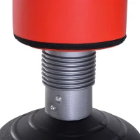 HOMCOM sac de box de podea, 158-186 cm, negru(m-7)