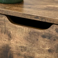 HOMCOM Mobilier Suport de Pantofi in Stil Industrial cu Economisire de Spatiu pentru 12 Perechi de Pantofi(m-8)