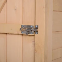 Outsunny Magazie de Scule pentru Exterior din lemn de brad 75x56x115 cm(m-9)