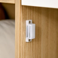 Homcom Dulapior Multifunctional Nordic – 2 Usi & Sertare 100×40×79,5 cm(m-9)