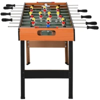 HOMCOM Joc de fotbal de masa cu 22 jucatori si accesorii incluse 84.5 x 40 x 62 cm(m-9)