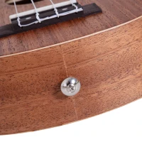 HomCom chitara din lemn sappeli 53x 17,5x6.2 cm maro(m-11)