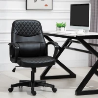 Vinsetto scaun cu masaj, imitatie piele, 59x63x92-101cm(m-1)