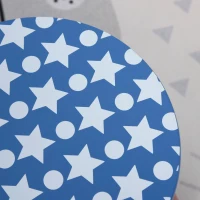 HOMCOM set masa si 2 scaune rotunde, model instelat(m-9)