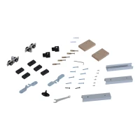 Homcom Kit Feronerie Rustic – 6 Piese pentru Usi Glisante din Lemn(m-7)
