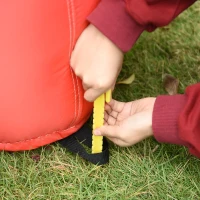 Outsunny castel gonflabil copii 280x260x210cm, multicolor(m-9)