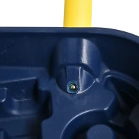 HOMCOM Set Badminton pliabil adulti copii intern extern(m-10)