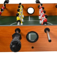 HOMCOM Joc de fotbal de masa cu 22 jucatori si accesorii incluse 84.5 x 40 x 62 cm(m-11)