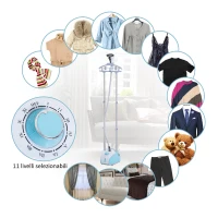 HomCom Fier de Calcat cu Vapor Vertical 2L 1800W Tija Telescop Refractor(m-7)